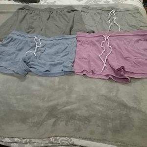 4 pairs of shorts